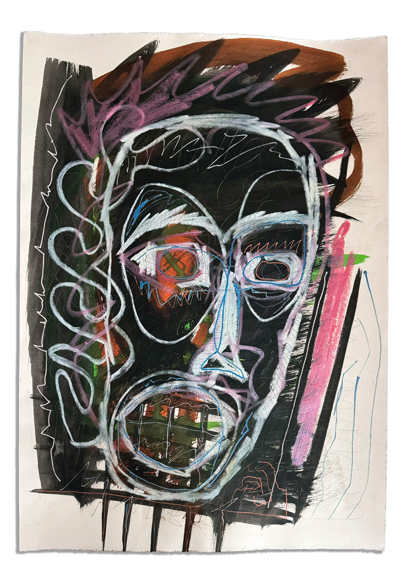 Blackface - Christophe Ducoin alias el Chuzpo artiste peintre à Toulouse