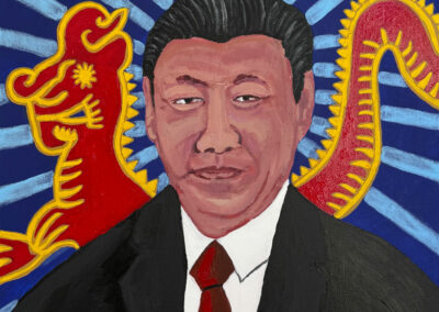 XI - Mixed media on canvas 50 cm x 50 cm – 2025