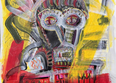 ESHU - Mixed media on paper - 50 x 70 cm - 2026